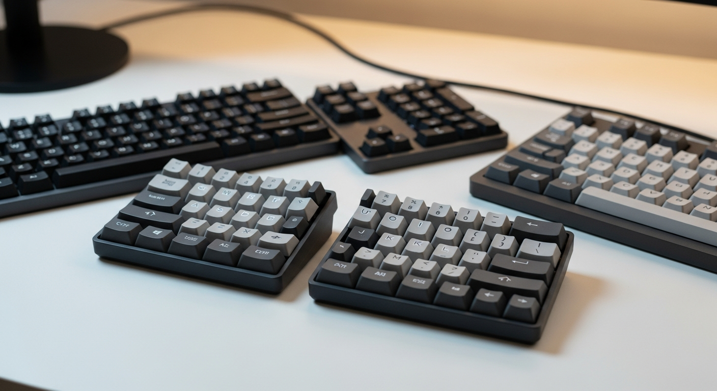 Ergonomic Mechanical Keyboards: Split, Angled, and Low-Profile Picks
